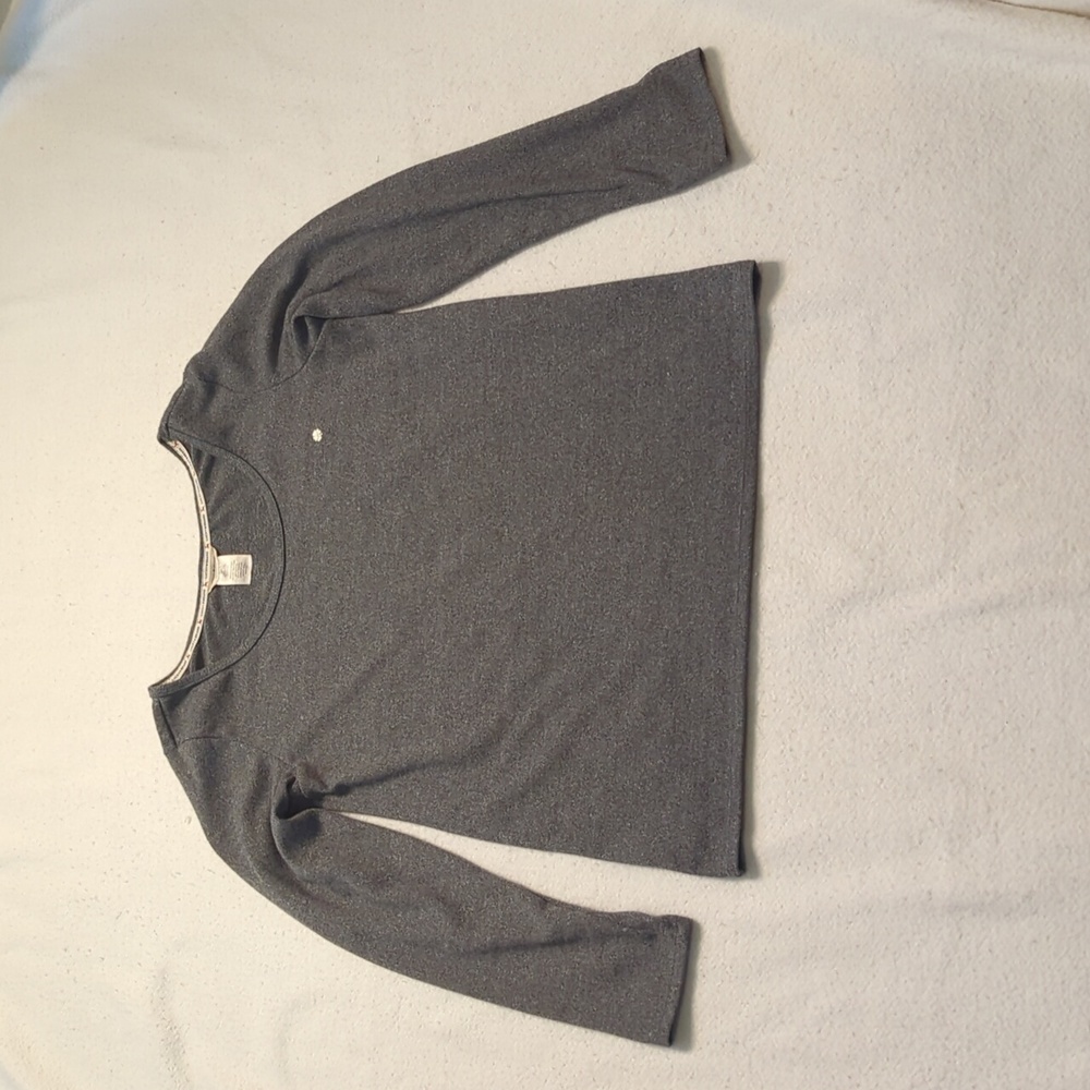 Lucky Brand Grey Long Sleeved T-Shirt
